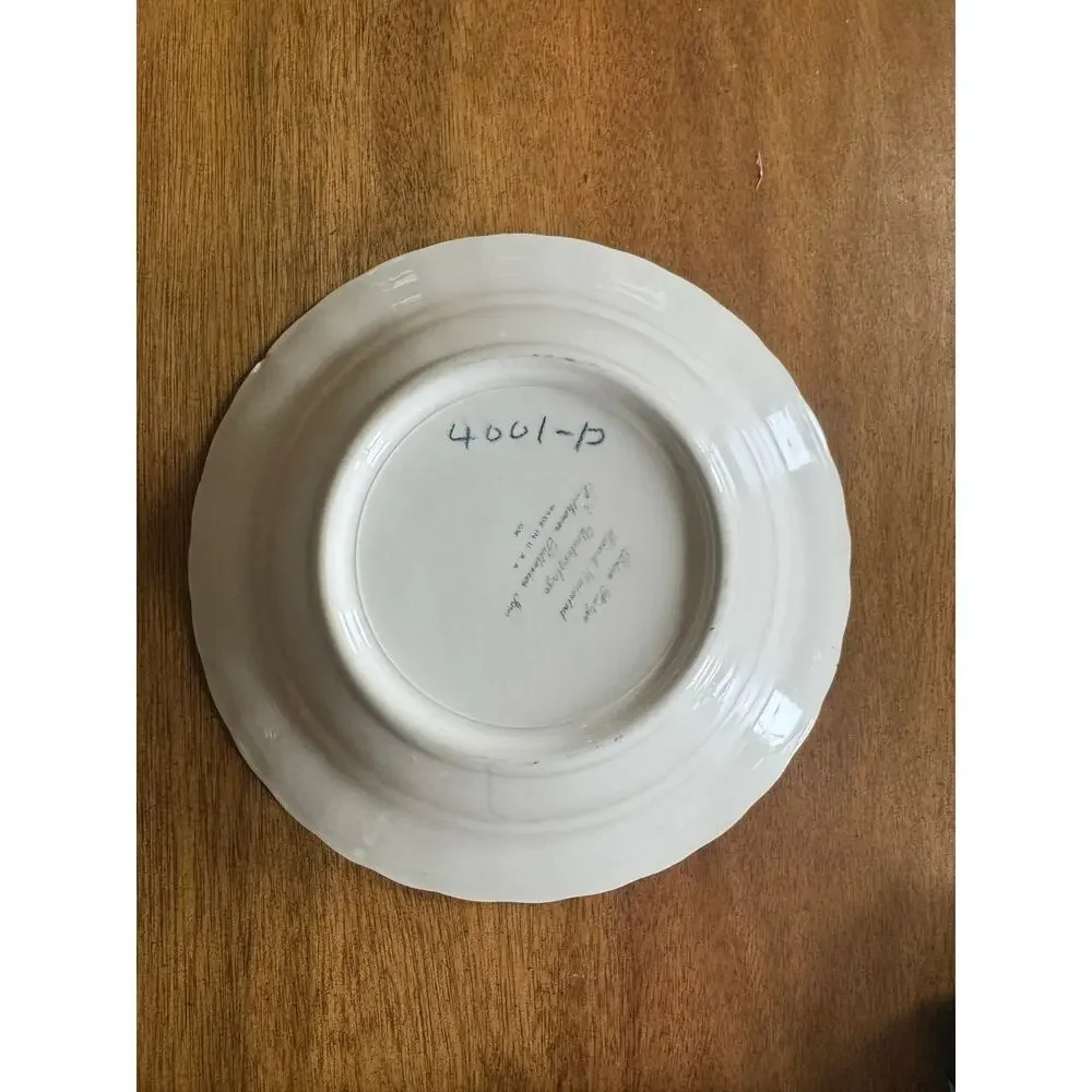 Blue Ridge Southern Potteries vintage blue